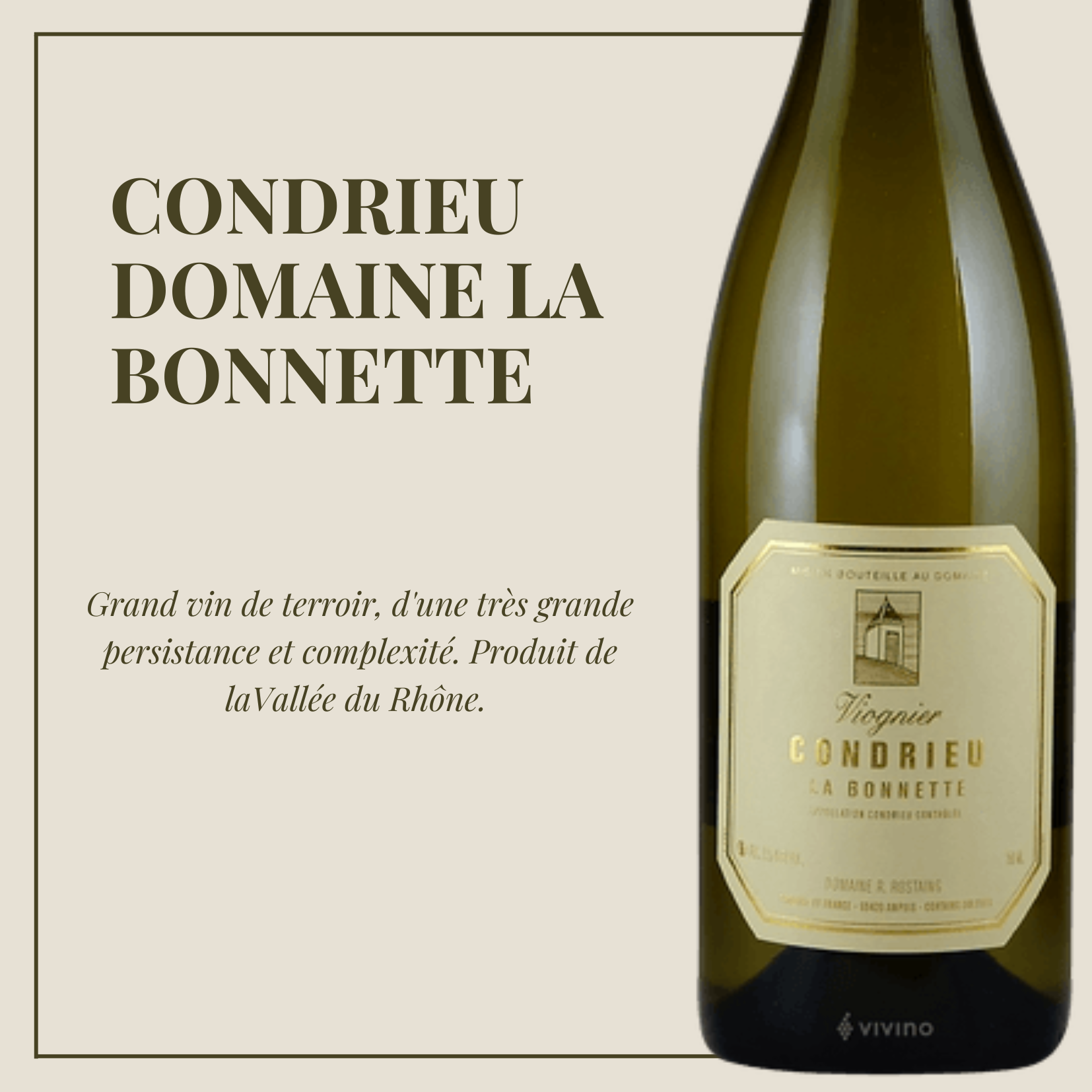 La carte des vins